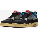 Schwarze Nike Air Jordan Retro Schuhe aus Veloursleder Größe 45,5 