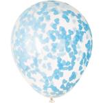 Hellblaue Luftballons 5-teilig 