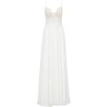 Weiße Bestickte Unique Just Be You Brautkleider & Hochzeitskleider aus Chiffon für Damen Größe M 