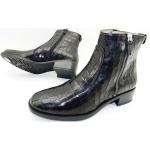 Schwarze Unisa Ankle Boots & Klassische Stiefeletten aus Leder für Damen Größe 39 für den für den Winter 