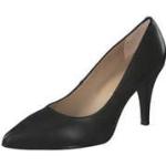 Schwarze Elegante Unisa Spitze High Heels & Stiletto-Pumps aus Nappaleder für Damen Größe 39,5 mit Absatzhöhe 7cm bis 9cm 