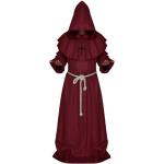 Rote Priester-Kostüme für Herren Größe L 