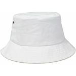 Reduzierte Weiße Tropische Elegante Fischerhüte mit Reißverschluss Handwäsche für Herren für den für den Sommer 