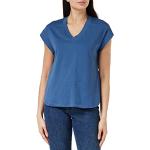 Reduzierte United Colors of Benetton V-Ausschnitt T-Shirts aus Baumwolle für Damen Größe M 