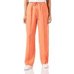 Reduzierte Orange United Colors of Benetton Leinenhosen aus Leinen für Damen Größe XS 