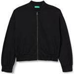 Schwarze Langärmelige United Colors of Benetton Damensweatshirts Größe S 