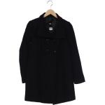 Reduzierte Schwarze United Colors of Benetton Wollmäntel aus Wolle für Damen Größe M 