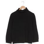 Reduzierte Schwarze United Colors of Benetton Kaschmir-Pullover aus Wolle für Damen Größe S 