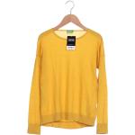 Reduzierte Gelbe United Colors of Benetton Kaschmir-Pullover aus Wolle für Damen Größe XS 