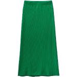 Reduzierte Tannengrüne United Colors of Benetton Schlauchröcke aus Wolle für Damen Größe M 