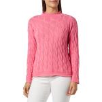 Reduzierte Rosa Langärmelige United Colors of Benetton Rollkragen Kaschmir-Pullover aus Wolle für Damen Größe XS 