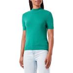 Reduzierte Tannengrüne United Colors of Benetton Rollkragen Rollkragenpullover für Damen Größe S 