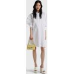 Reduzierte Weiße Casual United Colors of Benetton Freizeitkleider für Damen 