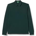 Reduzierte Dunkelgrüne United Colors of Benetton Wollpullover aus Wolle für Herren Größe XXL für den für den Herbst 