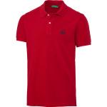 Reduzierte Rote Kurzärmelige United Colors of Benetton Kurzarm-Poloshirts für Herren Größe XL 