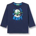 Blaue United Colors of Benetton Blu Kinder T-Shirts aus Baumwolle für Jungen 