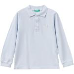Reduzierte Gepunktete Langärmelige United Colors of Benetton Langarm-Poloshirts für Kinder aus Baumwolle für Jungen 