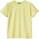 United Colors of Benetton Jungen T 37YKC10A0 Kurzarm Shirt, Gialllo Lime 679, XL