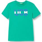 Grüne Kurzärmelige United Colors of Benetton Kinder T-Shirts für Jungen 