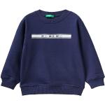 Reduzierte Blaue United Colors of Benetton Blu Kindersweatshirts aus Baumwolle 