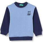 Blaue United Colors of Benetton Blu Kinderhoodies & Kapuzenpullover für Kinder aus Baumwolle 