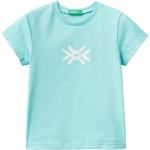 Türkise United Colors of Benetton Kinder T-Shirts aus Baumwolle für Mädchen 