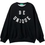 Reduzierte Sportliche United Colors of Benetton Rundhals-Ausschnitt Kindersweatshirts aus Baumwollmischung für Mädchen 