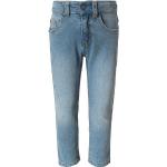 Hellblaue United Colors of Benetton Straight Leg Jeans für Kinder aus Baumwolle für Jungen Größe 110 