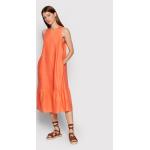 Orange United Colors of Benetton Sommerkleider für Damen Größe S für den für den Sommer 