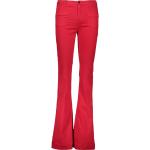 Rote United Colors of Benetton Stoffhosen mit Reißverschluss für Damen 