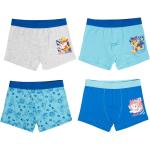 Blaue PAW Patrol Boxershorts für Kinder aus Baumwolle für Jungen 4-teilig 