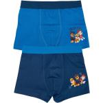 Blaue PAW Patrol Boxershorts für Kinder aus Baumwolle für Jungen 2-teilig 