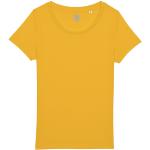 Safrangelbe University of Soul Bio Nachhaltige T-Shirts aus Baumwolle für Damen Größe XS 
