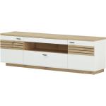 uno Lowboard Frenso - weiß - Materialmix - 190 cm - 59 cm - 47 cm - Kommoden & Sideboards > Kommoden