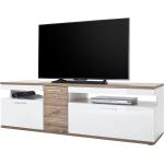 Weiße Uno TV-Lowboards & Fernsehtische Breite 150-200cm, Höhe 50-100cm, Tiefe 0-50cm 