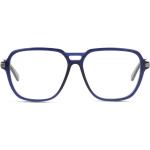Blaue Panto-Brillen aus Kunststoff für Herren 