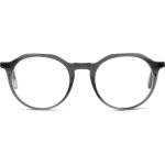 Graue Runde Panto-Brillen aus Kunststoff für Herren 