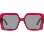 Reduzierte Lila Sonnenbrillen polarisiert aus Kunststoff für Damen 
