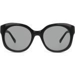 Schwarze Kunststoffsonnenbrillen für Damen 
