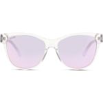 Reduzierte Beige Cateye Sonnenbrillen aus Kunststoff für Damen 