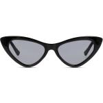 Schwarze Cateye Sonnenbrillen aus Kunststoff für Damen 