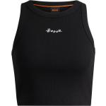 Schwarze HUGO BOSS BOSS Bio Damenunterhemden aus Baumwolle Größe XS 