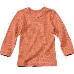 Orange Langärmelige Bio Lange Kinderschlafanzüge für Babys Größe 92 
