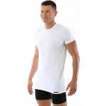 Beige Business Kurzärmelige Albert Kreuz Rundhals-Ausschnitt Kurzarm-Unterhemden aus Baumwolle für Herren Größe 3 XL 