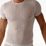 Unterhemd T-Shirt Sexy-Line 284 ES Collection Transparent Pastell L XL
