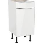 Weiße Optifit Küchenunterschränke Breite 0-50cm günstig online kaufen