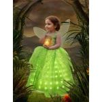 Reduzierte Grüne Prinzessin-Kostüme für Kinder 