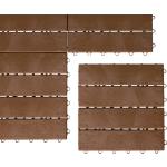 Braune UPP Terrassenplatten & Terrassenfliesen aus Kunststoff 