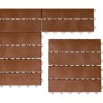 Braune UPP Terrassenplatten & Terrassenfliesen aus Holz 