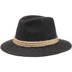 Anthrazitfarbene Hutshopping Trilbies & Fedora-Hüte aus Filz 59 für Herren Größe XL zum Oktoberfest für den für den Sommer 